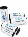 GNPT Garbage Bags Pack of 6 Rolls 180 PCS | Heavy Duty Trash Bags
